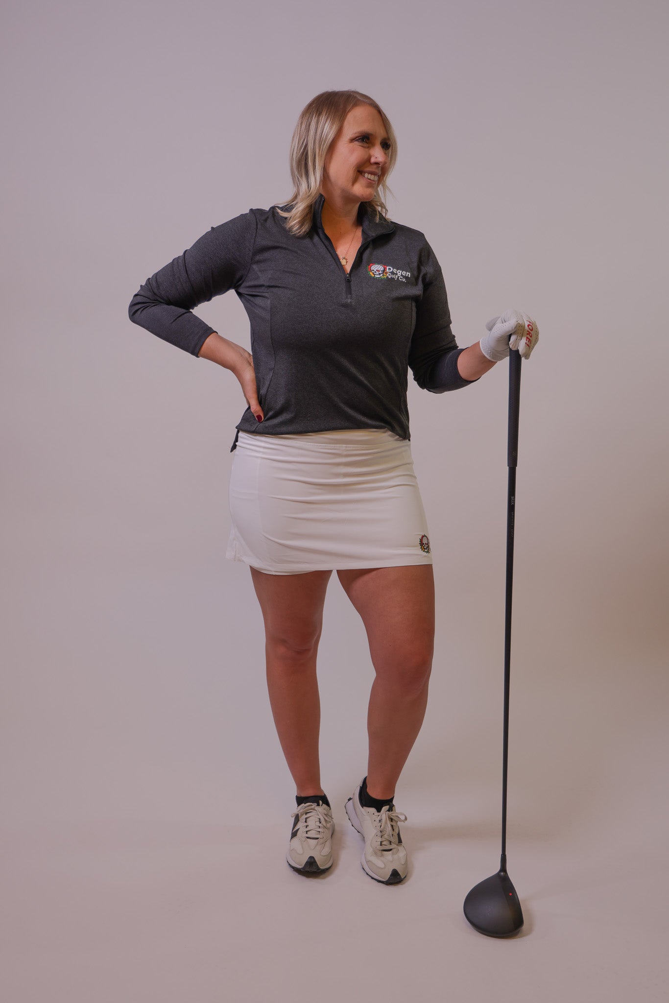 Women’s Floral Degen Quarter Zip