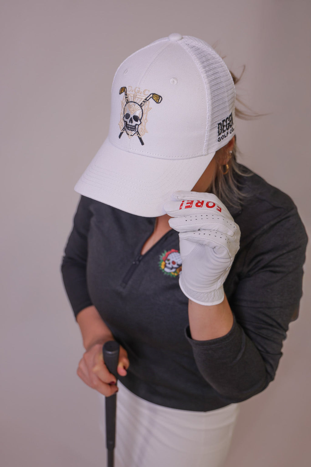 Geometric Skull Snapback