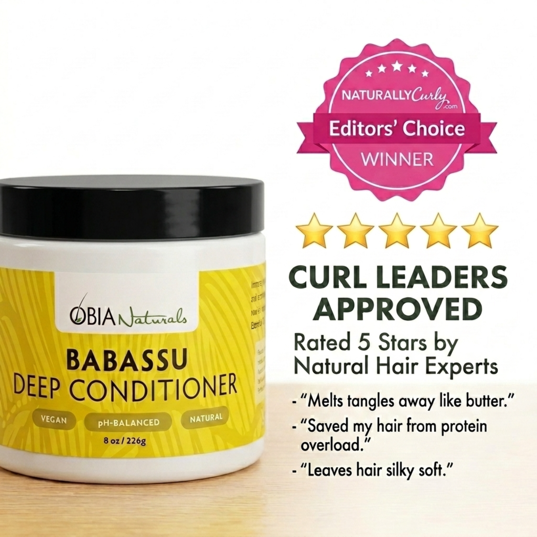 Babassu Deep Conditioner — Protein-Free Repair Treatment