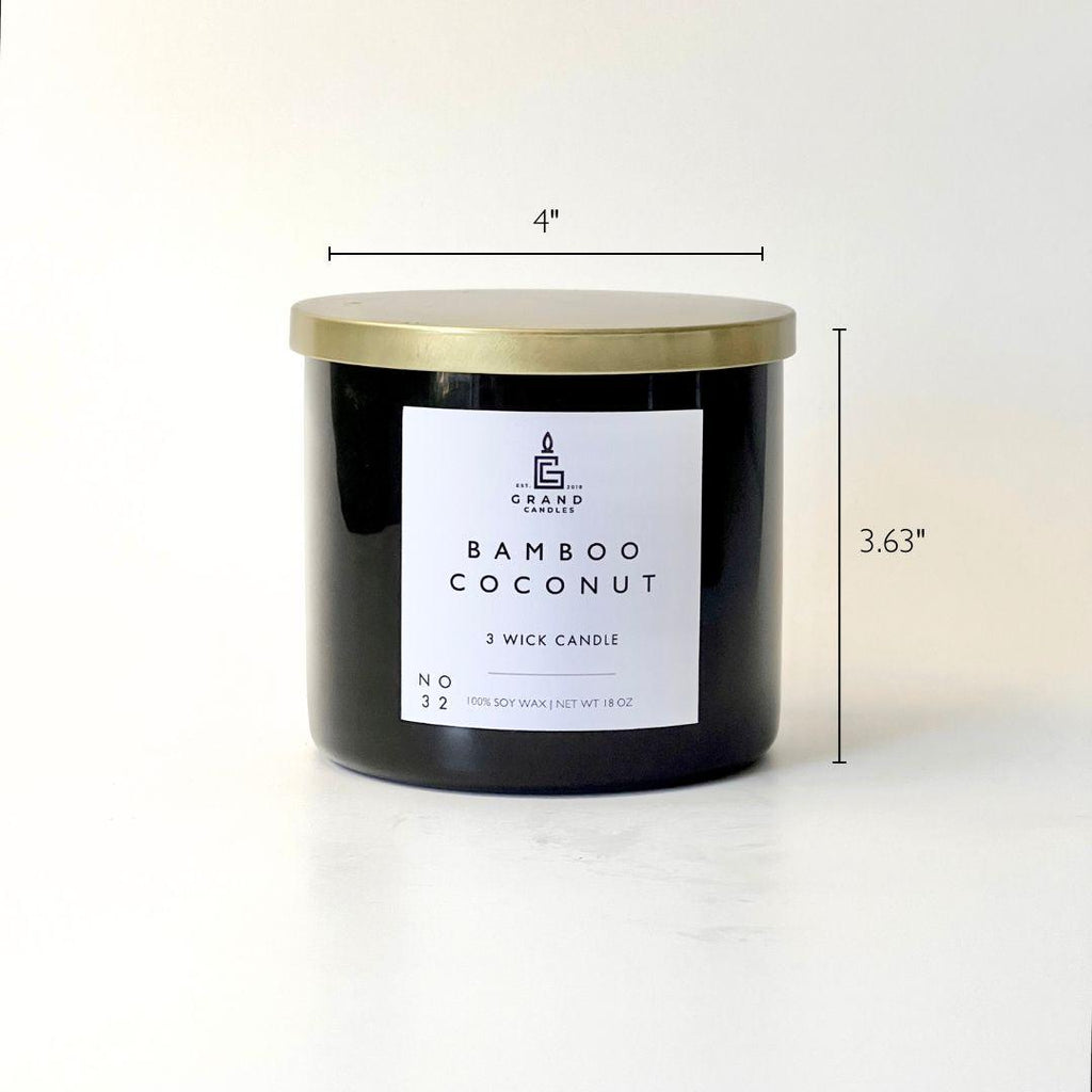 Bamboo Coconut Soy Candle